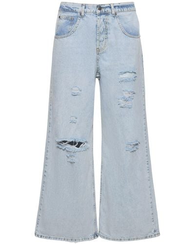 Jaded London Jeans Mit Ausgestelltem Bein "colossus" - Blau