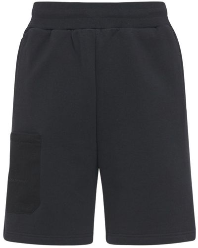 A_COLD_WALL* Shorts Aus Baumwolljersey Mit Logo - Blau