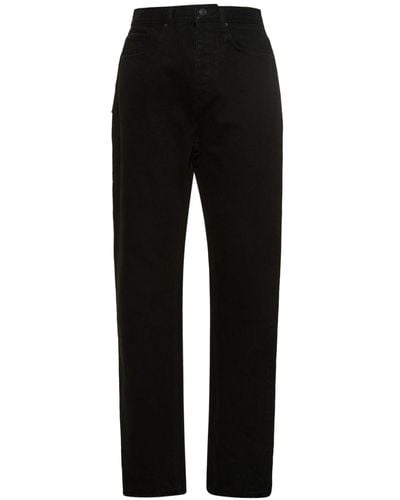 Balenciaga Cotton Denim Jeans - Black