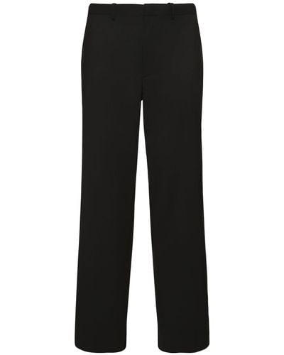 Theory Mayer Wool Tailored Trousers - Black