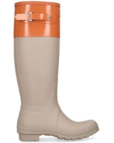Brown Wellington and rain boots for Women | Lyst