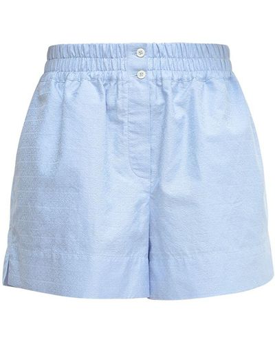 Loewe Anagram Jacquard Boxer Shorts - Blue