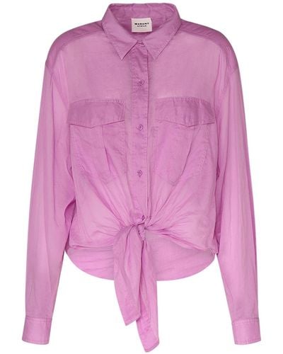 Isabel Marant Hemd Aus Baumwolle "nath" - Pink