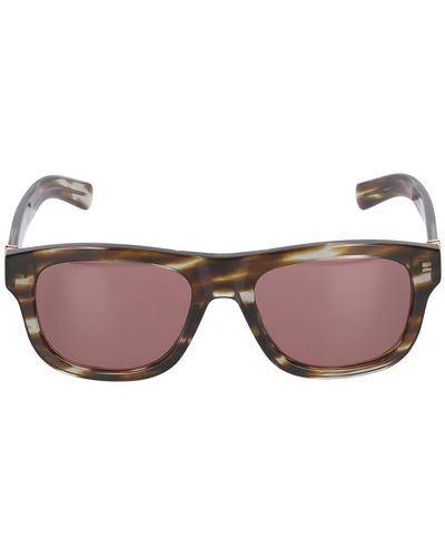 Gucci gg1509s Acetate Oval Frame Sunglasses - Brown