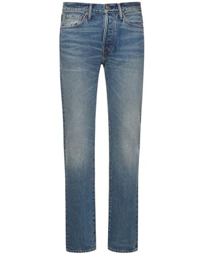 Tom Ford Authentic Slevedge Standard Fit Jeans - Blue