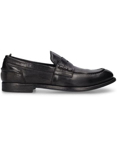 Officine Creative Chronicle Leather Loafers - Black