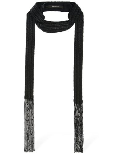 Isabel Marant Collar Con Fulard - Negro