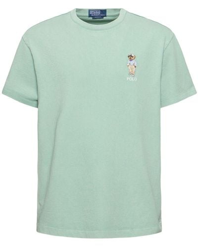 Polo Ralph Lauren T-shirt Mit Logo - Grün