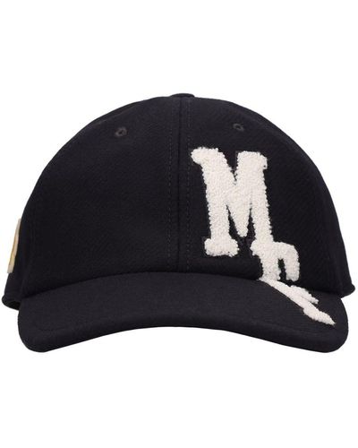 Moncler Genius Cappello da baseball con applicazione x Fragment - Nero