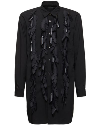Comme des Garçons Oversized Fitted Tech Shirt - Black