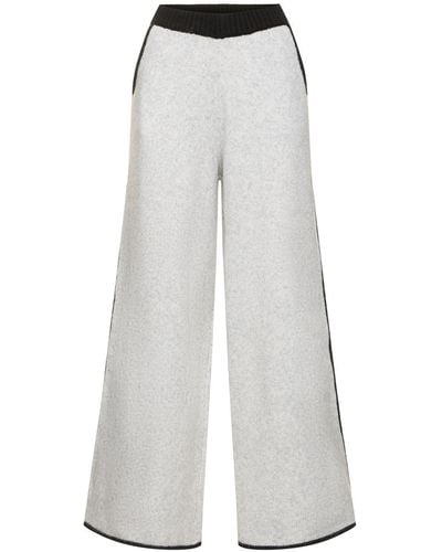 WeWoreWhat Wide Leg Trousers - Grey