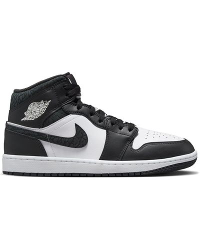 Nike Sneakers "air Jordan 1 Mid Se" - Schwarz