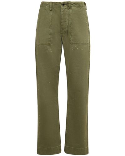 Polo Ralph Lauren Jeans Mit Malerei - Grün