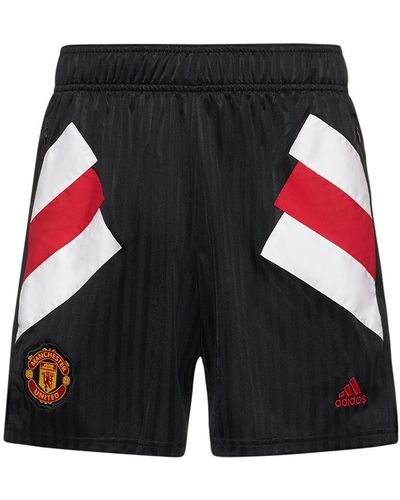 adidas Originals Manchester United Icon Shorts - Schwarz