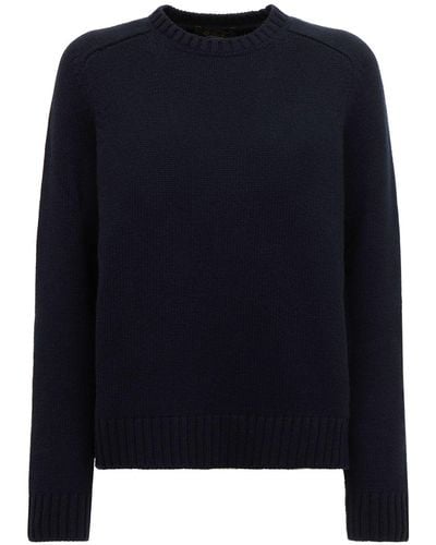 Loro Piana Parksville Baby Cashmere Sweater - Black