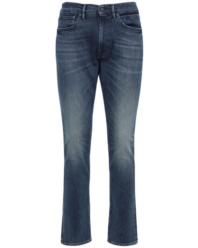 Polo Ralph Lauren Jeans Slim De Algodón Denim Stretch - Azul