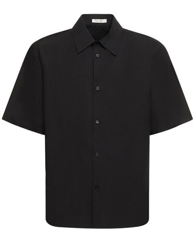 The Row Patrick Shirt - Black