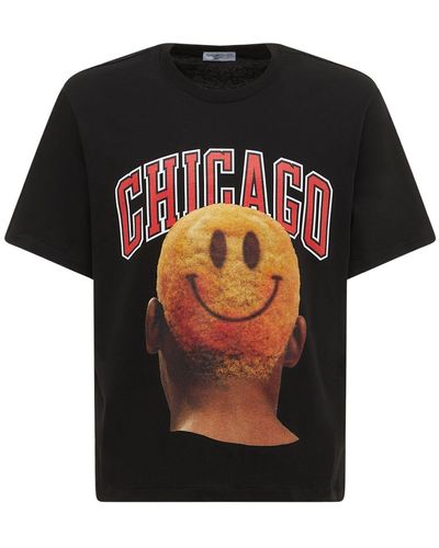 ih nom uh nit Smile Chicago Player Tシャツ - ブラック