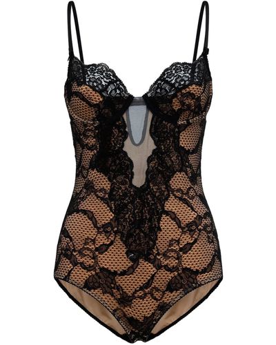 Gucci Body En Dentelle - Noir