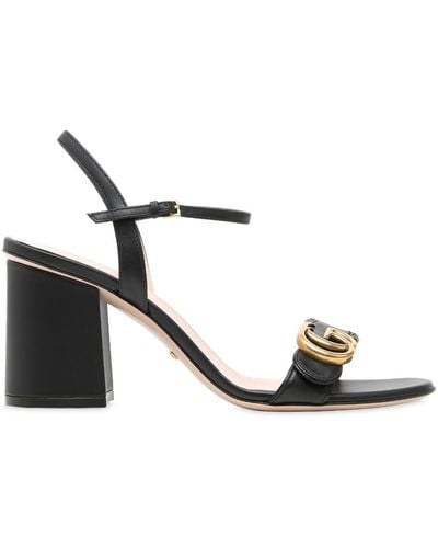 Gucci Sandalias de piel - Negro