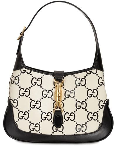 Gucci Small Jackie 1961 Leather Bag - White