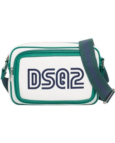 DSquared² Bandolera spieker con logo - Verde