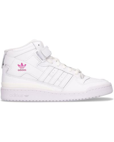 adidas Originals Forum Mid Sneakers - White