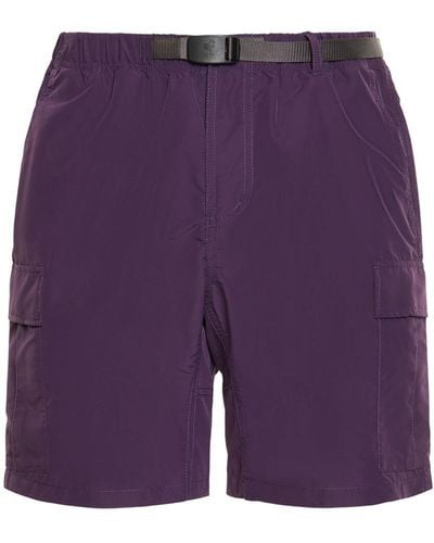 Gramicci Shell Cargo Shorts - Purple