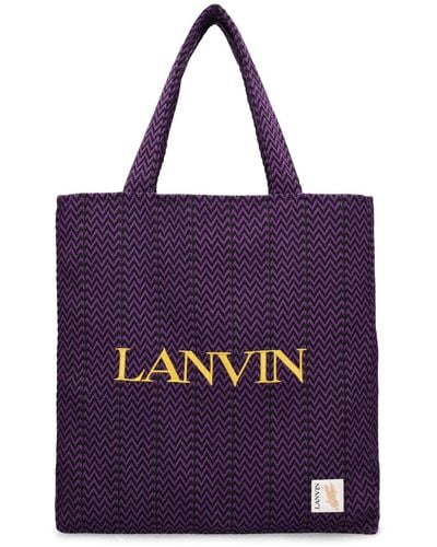 Lanvin Tote Bag - Purple