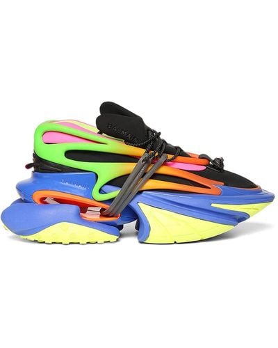 Balmain Sneakers Unicorn in Poliamide Multicolor - Neutro