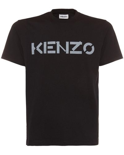 KENZO コットンtシャツ - ブラック