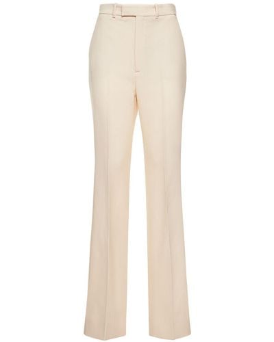 Gucci Flared Tailored Pants - White