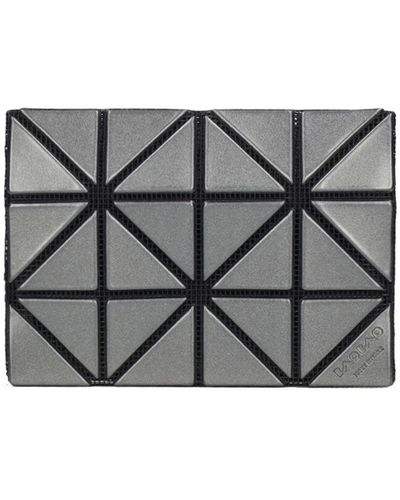 Bao Bao Issey Miyake Metallic Cardholder - Gray