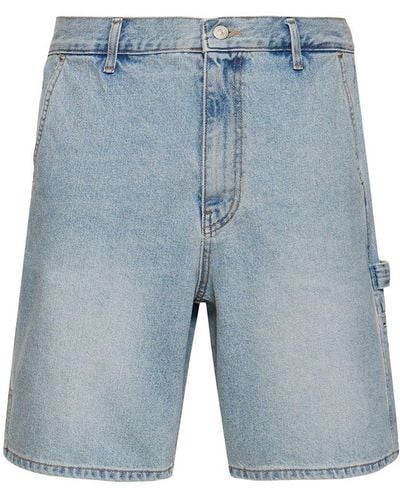 DUNST Cargo-shorts Aus Denim - Blau