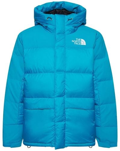 The North Face Himalayan Hooded Down Parka - Blue
