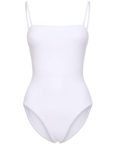 Eres Aquarelle One Piece Swimsuit - White