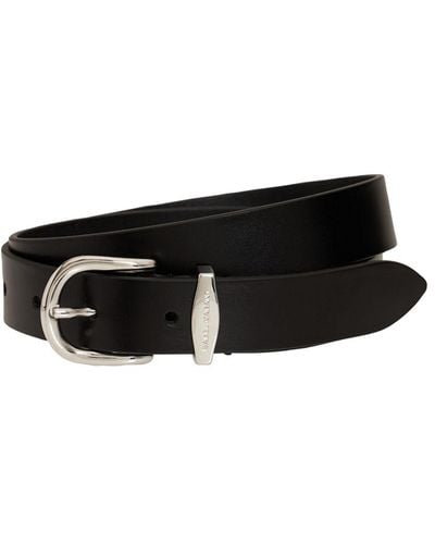 Isabel Marant Zadd Leather Belt - White