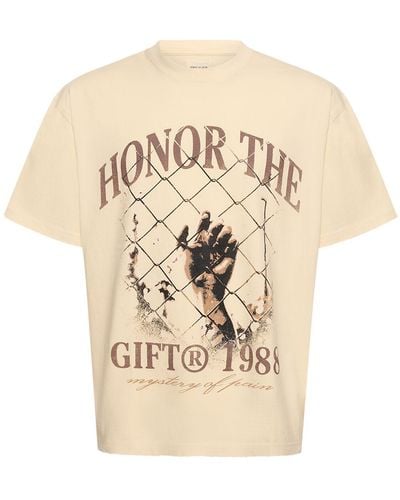 Honor The Gift Mystery Of Pain T-Shirt - Natural