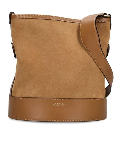 Isabel Marant Samara Leather Shoulder Bag - Brown