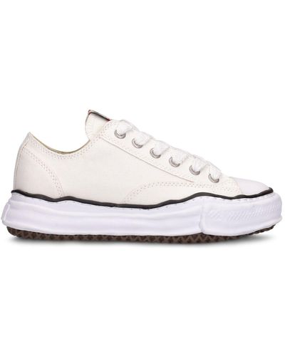 Maison Mihara Yasuhiro Sneakers peterson low og de lona - Blanco