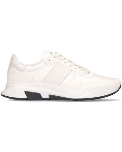 Tom Ford Sneakers Fabric Beige Ivory - White