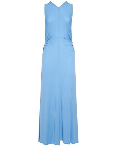 Bottega Veneta ビスコースドレス - ブルー