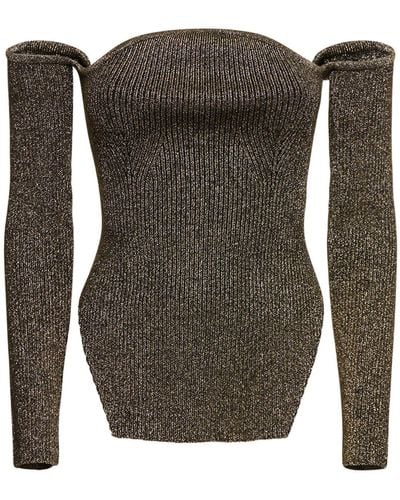 Khaite Maria Wool Blend Sweater - Brown
