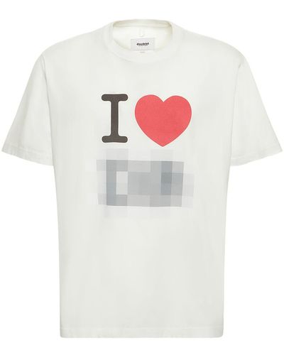 Doublet T-shirt imprimé mosaïque - Blanc