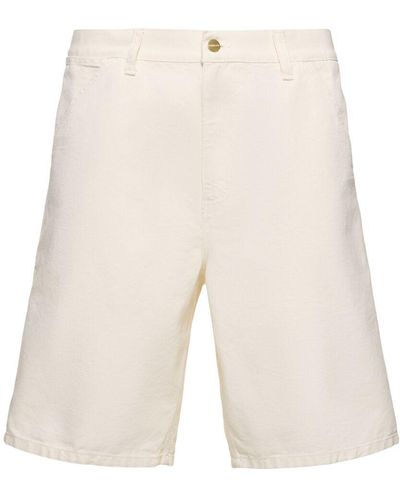 Carhartt Dearborn Canvas Single-Knee Shorts - White