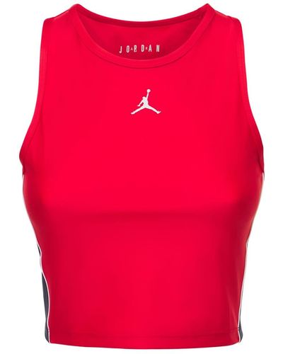 Nike Jordan Cropped Top - Red