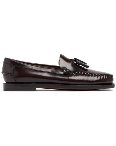 Sebago Mocasines classic will de piel suave - Marrón