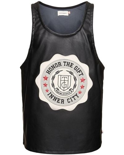 Honor The Gift Tank top a-spring in jersey - Grigio