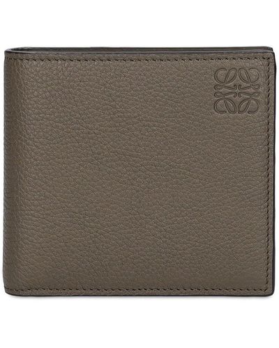 Loewe Anagram Leather Bifold Wallet - Multicolour