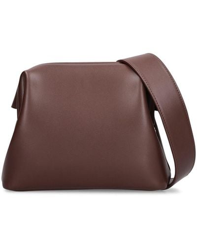 OSOI Mini Brot Leather Shoulder Bag - Brown